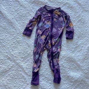 Little Sleepies 3-6 months fairies bamboo zippy